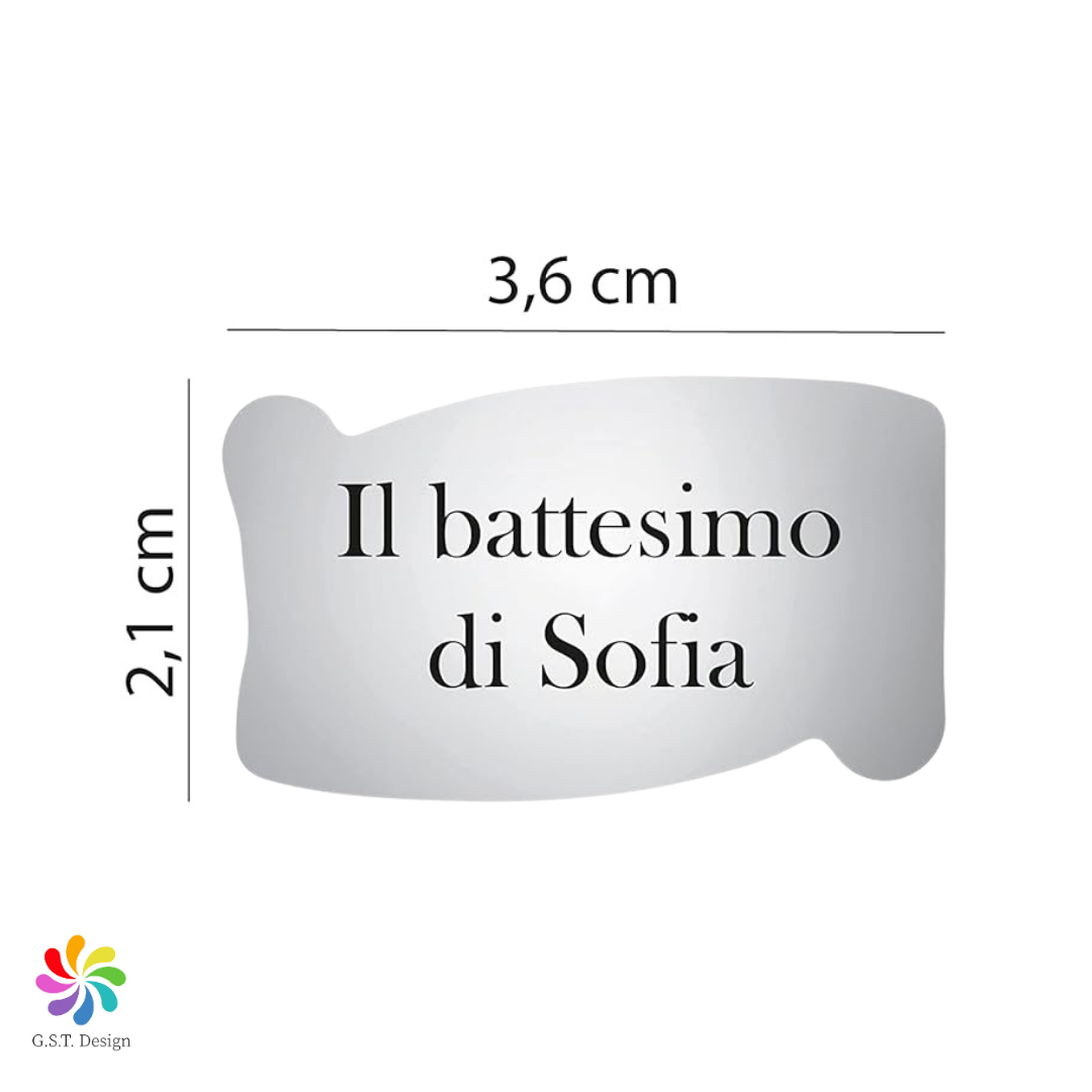 ETICHETTE ORO & ARGENTO PERSONALIZZATE